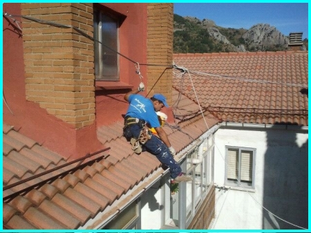 Limpieza de canalones