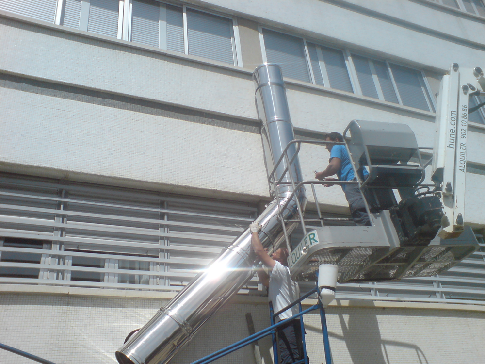 Chimeneas industriales