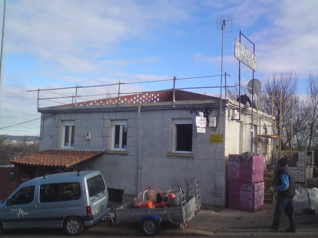 Tejados de ladrillo palomero